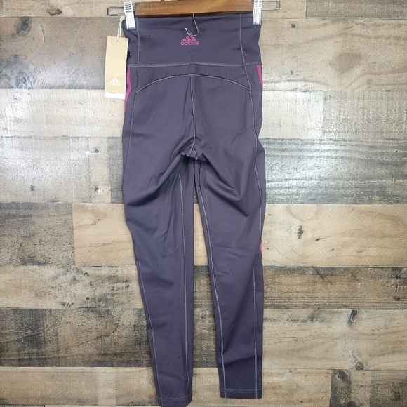 New ADIDAS BELIEVE THIS 2.0 3-STRIPES 7/8 TIGHTS GC7786 - Picture 6 of 10